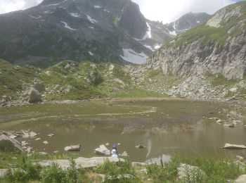 Randonnée Marche La Léchère - lac de branlay - Photo