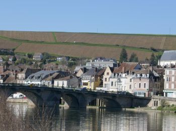 Percorso Bici da strada Joigny - Joigny < > Bassou 34 km - Photo