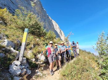 Tocht Noords wandelen Le Gua - col vert sentier peronnat - Photo