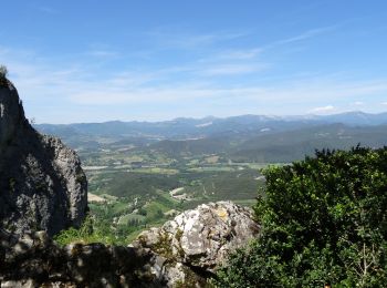 Tocht Stappen Piégros-la-Clastre - La Chapelle Saint-Médard - Description et vidéo - Photo