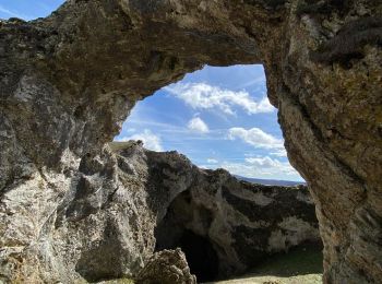 Trail Walking Urbasa - Wikiloc - Arco de Portupekoleze y cueva de Lezaundi desde venta Lizarraga - Photo