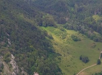 Tocht Stappen Giron - Giron Grottes des Abrans - Photo