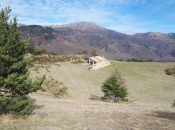 Tocht Stappen La Croix-sur-Roudoule - Pibossan par Leouve et col de Roua - Photo