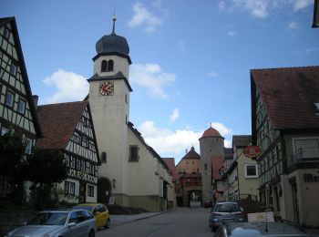 Tocht Te voet Langenburg - Querlinie Langenburg - Schloß Stetten - Photo