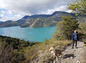 Randonnée Marche Le Sauze-du-Lac - Balcons du lac Taïga - Photo