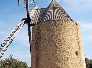 Tour Wandern Vénéjan - château de Gicon  - Photo