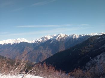 Trail Walking Montsapey - col des basmonts session neige - Photo