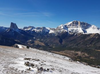 Excursión Raquetas de nieve Gresse-en-Vercors - Les Rochers des Chaux - Photo