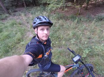 Trail Mountain bike Momignies - runtastic_20180729_0718_VTT - Photo