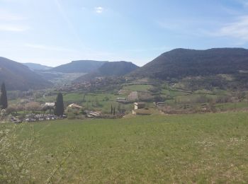 Trail Walking Mostuéjouls - Liaucous Eglazines cirque de Saint Marcellin en boucle - Photo