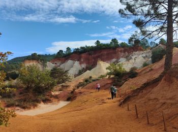 Randonnée Marche Rustrel - PF-Rustrel - Gignac et le Colorado Provençal - VC - FV - Photo