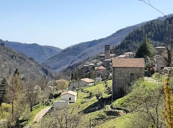 Excursión Senderismo Vallées-d'Antraigues-Asperjoc - Le Mazoyer depuis Antraigues. - Photo