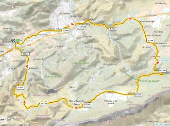 Percorso Bici da strada Auriol - Plan d'Aups 670m+ depuis Auriol - Photo