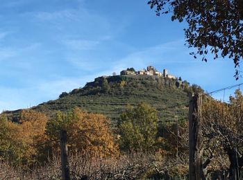 Trail Walking Saint-Privat - Trace St Privat  autour du Canyon de la  Louyre (partie Basse) 19-03-2018 - Photo