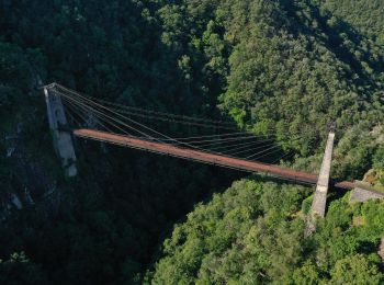 Tour Wandern Soursac - Boucle - Viaduc des rochers noirs - Photo