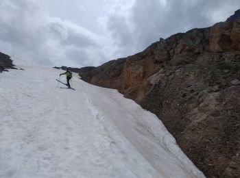 Trail Touring skiing Bonneval-sur-Arc - col de Calabourdane, pointe nord de Bézin, col de Bézin - Photo