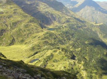 Tour Wandern Castillon-de-Larboust - Lac et cirque des grauès, lac vert  - Photo