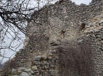 Percorso Marcia Barrême - barrême  chateau  plus haut  chaudon 19.5km 860m - Photo