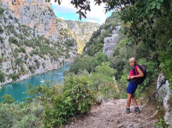 Excursión Senderismo Montmeyan - Quinson ancien canal du Verdon - Photo