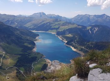 Tour Wandern Les Contamines-Montjoie - Beaufortain: Autour de La Pierra Menta: J4 - Ref du Col du Bonhomme - Gite de Plan Mya - Photo