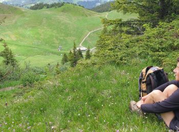 Randonnée Marche Megève - Crêt du midi-Ban Rouge-Vorès - Photo