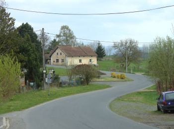 Tocht Te voet Všeruby - [Ž] u bývalého Myslíva - Spálenec - Photo