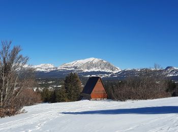 Tocht Sneeuwschoenen Saint-Agnan-en-Vercors - Rousset-Plateau de Beure 7,5km - Photo