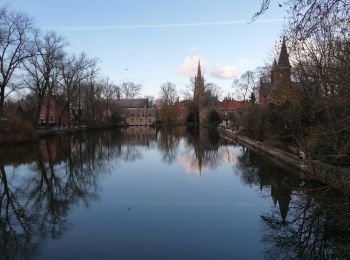 Tocht Stappen Brugge - GR5A Stad Brugge - Photo