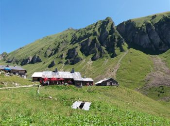 Tour Wandern Glières-Val-de-Borne - BARGY: TRAVERSEE CENISE - LAC DE LESSY - PARADIS - Photo