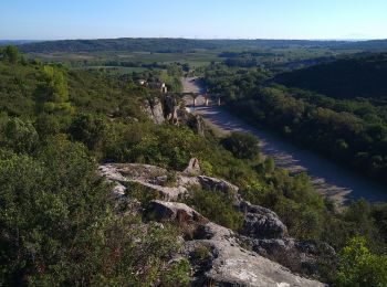 Randonnée Marche Sainte-Anastasie - Russan Pont St Nicolas - Photo