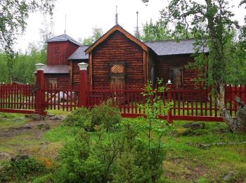 Trail On foot Inari - Pielpajärven erämaakirkon polku - Photo