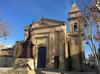 Tour Wandern Fontvieille - Fontvieille - Les moulins de Daudet - Photo