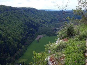 Randonnée Marche Menétrux-en-Joux - Menetrux. Les Cascades du hérisson.  - Photo