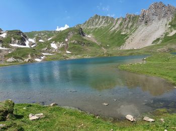 Trail Mountain bike Bourg-Saint-Maurice - rando lacs bourg St maurice - Photo