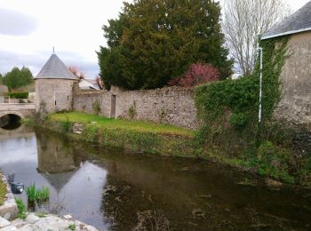 Trail Walking Savigné-sur-Lathan - Savigné-sur-Lathan - GRP Castelvalérie Cléré-les-Pins PR - 21.4km 125m 4h40 (25mn) - 2023 04 02 - Photo