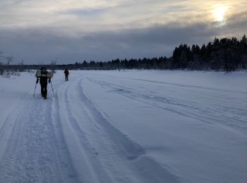 Percorso Racchette da neve  - Idivuoma par les lacs gelés - Photo