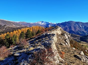 Randonnée Marche Saint-Geniez - Crête d’Aigues Champ Via Riou de Jabron - Photo