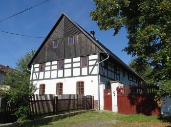 Percorso A piedi Ústí nad Labem - [Z] Dobětice - Velké Chvojno - Photo