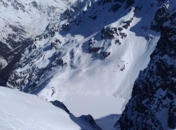 Tour Skiwanderen Laval-en-Belledonne - col du Rafour et couloir ouest de la montagne de Barlet - Photo