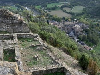 Randonnée Marche Boltaña - Boltana château et chapelle - Photo