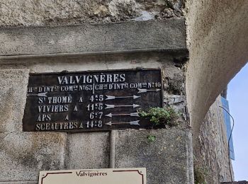 Excursión Senderismo Valvignères - Valvignères le Moulinas 15km. - Photo