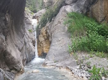 Randonnée Marche Le Lauzet-Ubaye - Petit et Grand Ferrant par Champ Contier - Photo