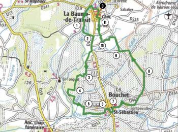 Percorso Mountainbike La Baume-de-Transit - Circuit Vert n°3 les Balmes - Photo