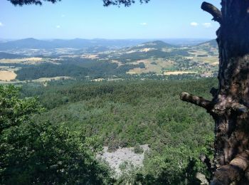 Trail Walking Rosières - les deux panoramas de Jalore - Photo