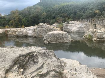 Trail Walking Saint-Michel-d'Euzet - Les Cascades du Sautadet par Saint Michel d’Euzet - Photo