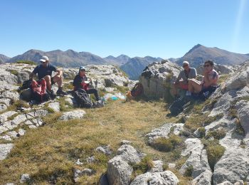 Randonnée Marche Enchastrayes - col de Fours et du Gyp - Photo