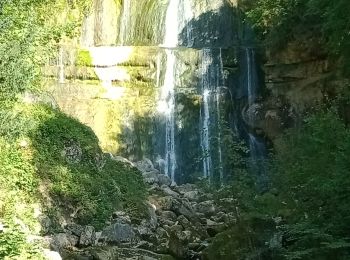 Randonnée Marche Bonlieu - Cascade du Hérisson - Photo