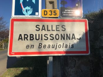 Randonnée Marche Salles-Arbuissonnas-en-Beaujolais - Salles-Arbuissonnas (11 km/D. 289 m) - Photo