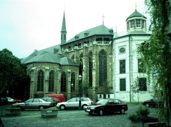 Randonnée A pied Aix-la-Chapelle - GrenzRouten: Verbindungsweg Aachen Hbf - Kornelimünster (