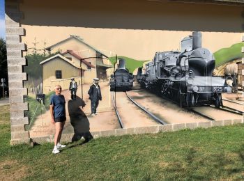 Randonnée V.T.T. Montfaucon-en-Velay - Via Fluvia de Montfaucon au tunnel de Tracol - Photo